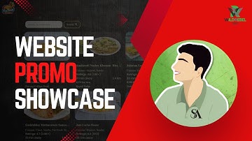 Website Video Showcase | Video Editor Showreel | Foodah Restaurant | 2024 | Personal Project