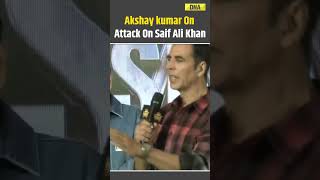Saif Ali Khan News: Akshay Kumar Reacts To Saif’s Stabbing Incident, Calls him ‘Brave’ #saifalikhan