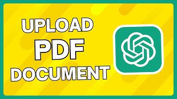 How To Upload A PDF Document To ChatGPT | Easy Tutorial