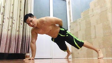 Hướng dẫn Hít Đất 1 Tay | One Arm Push-ups Tutorial | Lê Phạm Thế Vũ | Calisthenics Workout At Home