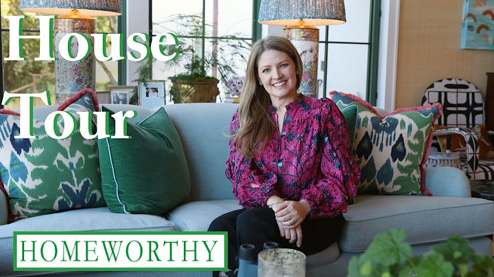 HOUSE TOUR | A Patterned-Filled California Home with a Gorgeous View