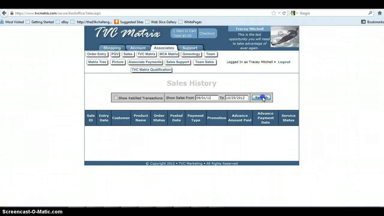 Motor Club of America/TVC Matrix Backoffice
