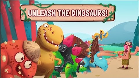 Dino Bash - Dinosaurs vs Cavemen Tower Defense Wars - Mod Apk