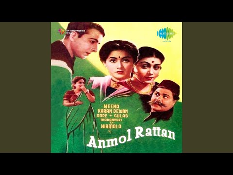SAJAN AAYE AADHI RAAT LYRICS - Lata Mangeshkar | Anmol Ratan (1950)