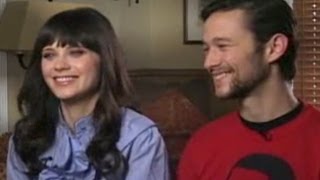 Interview Joseph Gordon-levitt and Zooey Deschannel - With Peter Travers