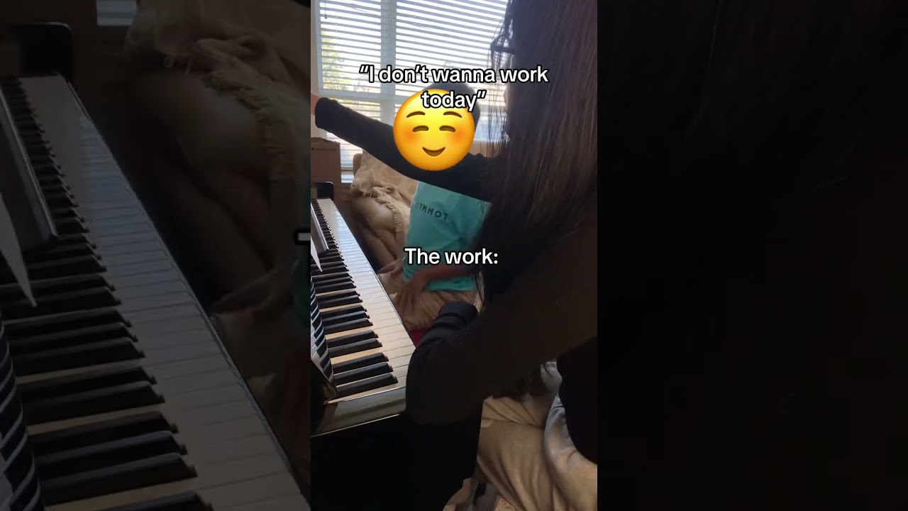 I actually love being a piano teacher 🙏 