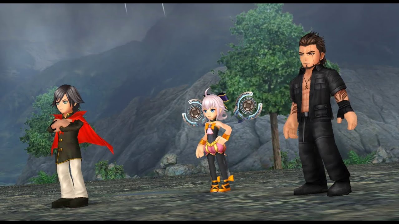 [JP] Neon SHINRYU | Machina, Sherlotta, Gladio  | Arc 3 Interlude SHINRYU - DFFOO