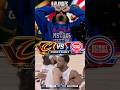 Cavaliers defeat the Pistons in overtime 117-113 #detroitpistons #clevelandcavaliers #nbaplayoffs