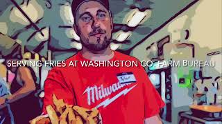 Hot fries at Washington Co Farm Bureau stand