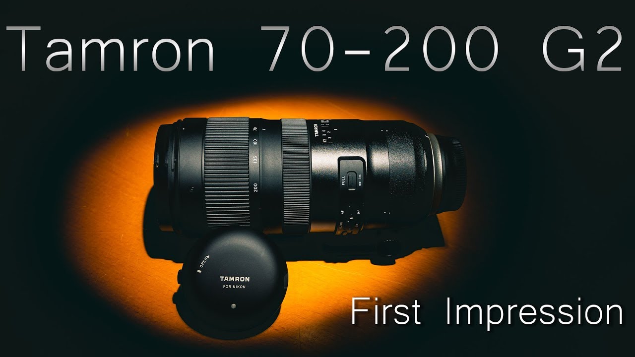 Tamron 70-200mm G2 First look: Unboxing and Firmware Update for Nikon Z6 Compatibility