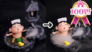 Smoke flows backwards?Making Shinnohara Incense Holder Falling in Hot Spring/Backflow Incense Holder