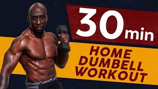 30 Minute Home Dumbbell Workout - Building Muscle After 40 screenshot 4