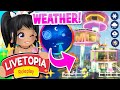 Secret galaxy room change weather  mansion in livetopia roleplay roblox