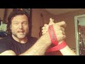 armwrestling strap wrap improvement - half twist