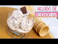 HELADO casero de Chocochips ¡Super FÁCIL y RÁPIDO! | Aroly Carrasco