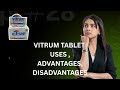 VITRUM TABLET/HOW TO USE VITRUM TABLET IN URDU/ # MULTIVITAMIN 