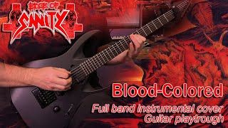 Edge Of Sanity - Blood-Colored Instrumental Cover (Guitar Playthrough + Tabs)