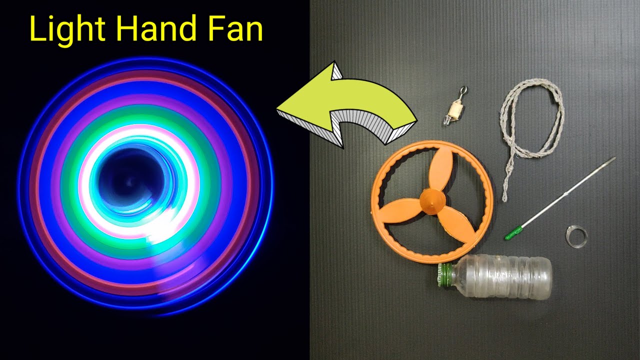 How To Make Fan From Plastic Bottle YouTube
