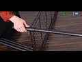 wire shelving installation - epoxy coated black 5 tiers light duty wire shelf for home storage