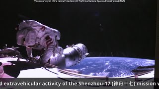 Shenzhou-17 astronauts complete second spacewalk