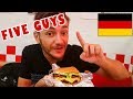 FIRST EVER FIVE GUYS in GERMANY!!