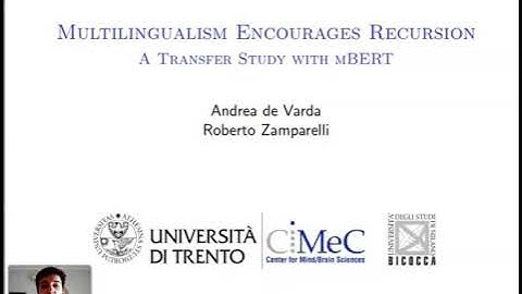 Multilingualism Encourages Recursion: A Transfer Study with mBERT   #SIGTYP