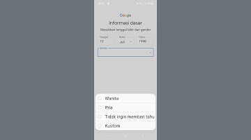 Membuat akun email baru