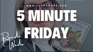 Five Minute Friday with Ronda....Nature's Sweetness