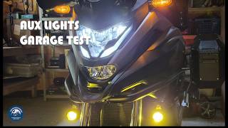 Honda NC750X Auxiliary Lights | Fitted, Wired and Garage Tested