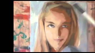 Amazing Painting of a Girl Time Lapse Video by Yuehua He