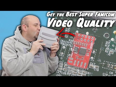 Get the Best Super Famicom Jr Video Quality with Voultar&rsquo;s RGB Mod