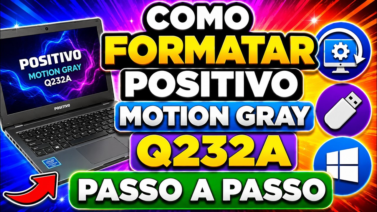 Como Formatar Positivo Motion Gray Q232A Por Ramos Info YouTube