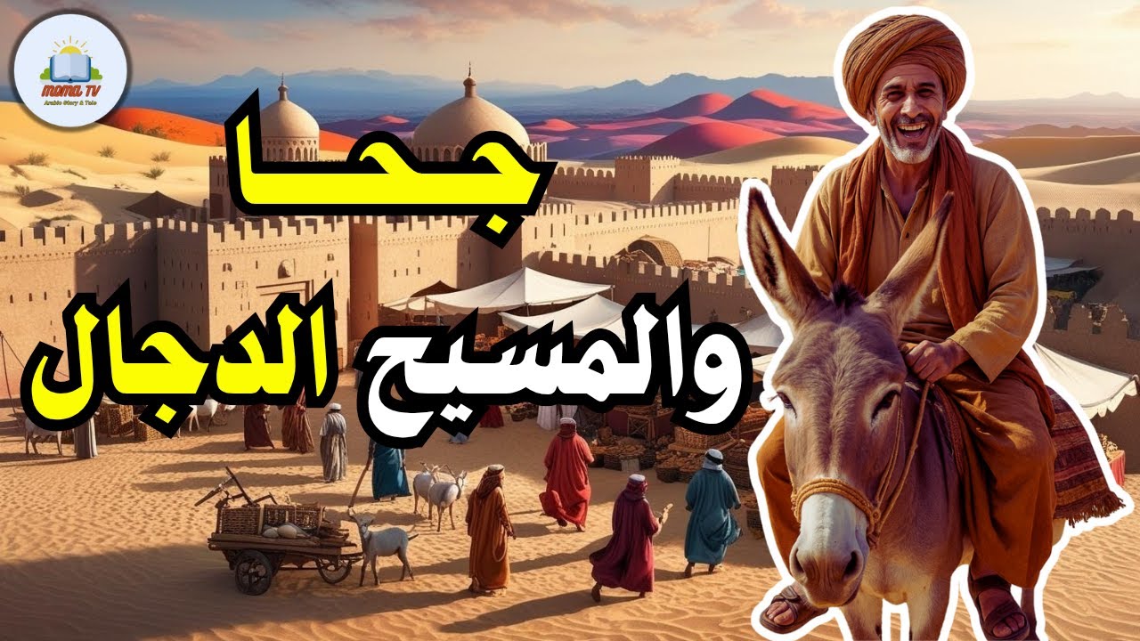 قصة جحا والمسيح الدجال، من حيل و ذكاء جحا، ضع السماعات واستمع، قصة مشوقة و مسلية