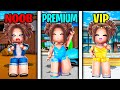 NOOB To PREMIUM To VIP In Roblox Brookhaven