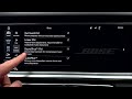 PORSCHE Panamera 4S – Como gerenciar as configurações do som BOSE