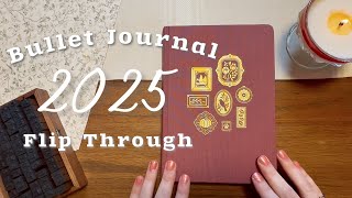 Complete 2025 Bullet Journal Flip Through