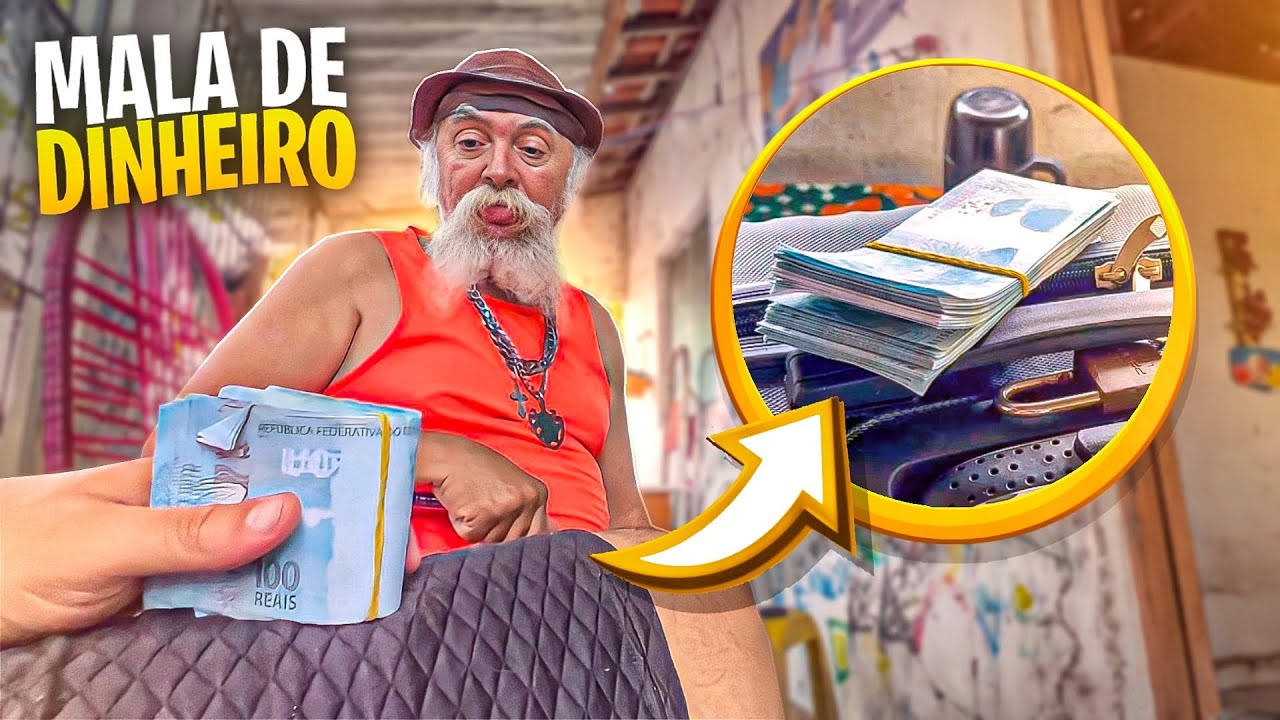 MANETIKIN CHEGOU NO COM UMA MALA DE DINHEIRO | MANETIKIN