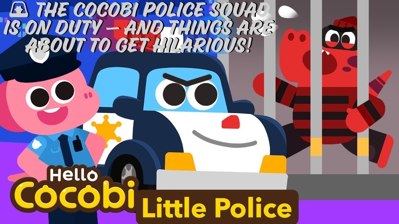 LIVE 🔴 Cocobi Little Police  🚓😂 | Catching Cookie Thieves & Banana Bandits!