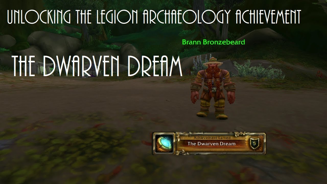 World of Warcraft The Dwarven Dream Achievement / The Relic Renewed
