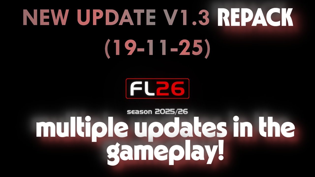 Smokepatch Football Life 2026 Обновление 1.3 Переупаковка (19-11-25)