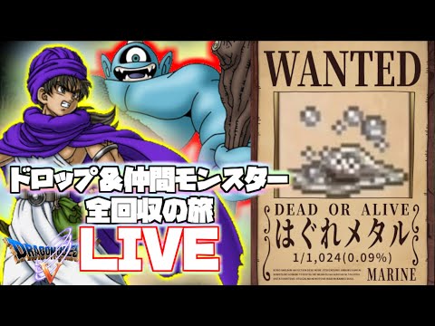 DQ5】3匹目のはぐれメタルを仲間にする配信【全回収の旅】 - YouTube