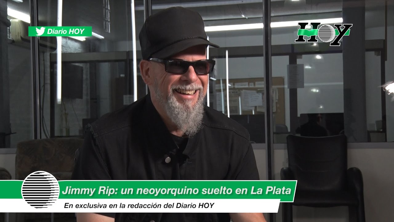 Jimmy Rip: un neoyorquino suelto en La Plata - YouTube
