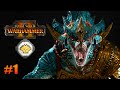 ИЦА. ГОР-РОК. ЛЕГЕНДА ► Total War: WARHAMMER 2 прохождение за людоящеров #1