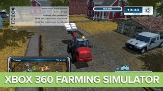 Farming Simulator Xbox 360 Gameplay: BEES and CHICKENS in Farming Simulator 2013 (Ep. 3)