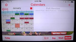 Ipad Iphone Pocketlife Calendar replacement for IOS screenshot 1