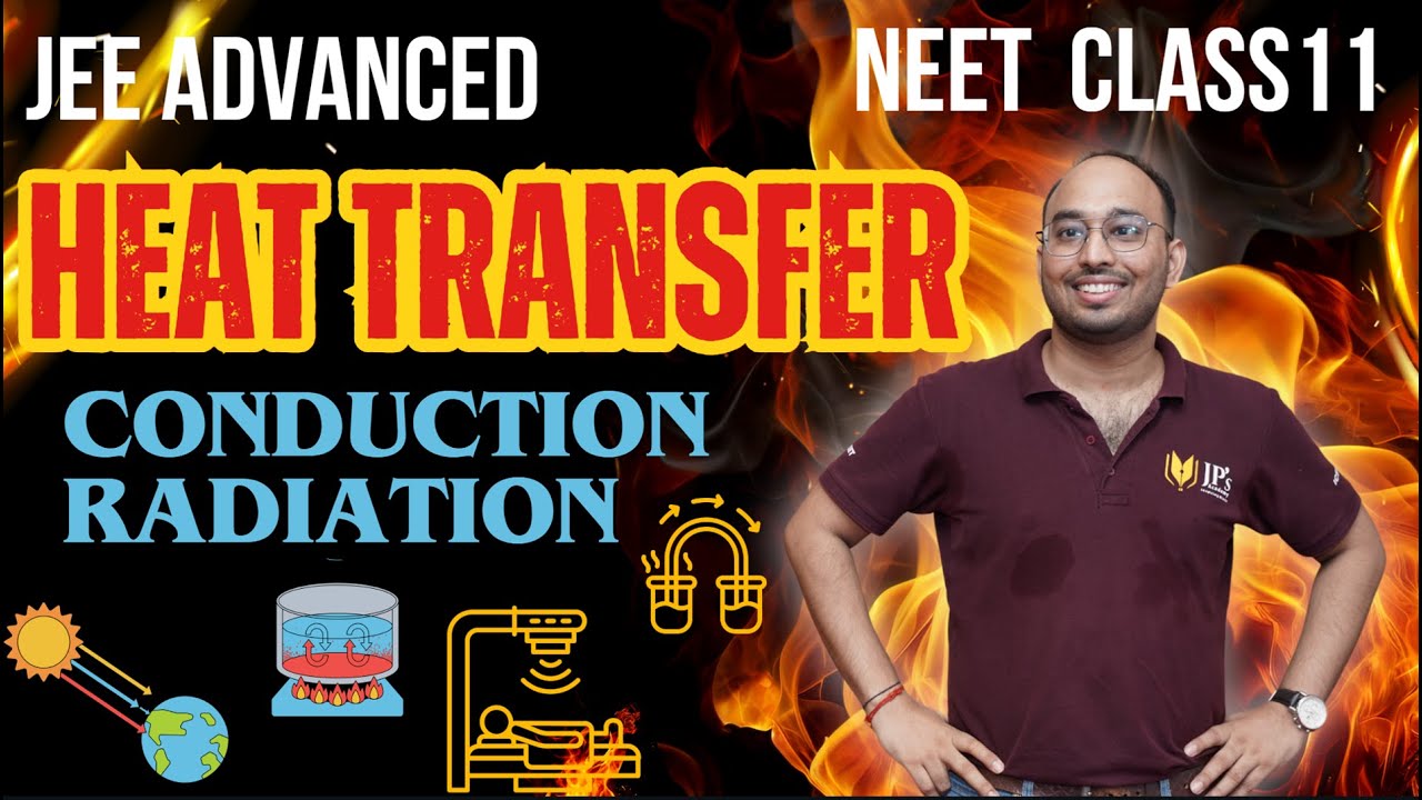 Master Heat Transfer -  Radiation & Conduction | ONE SHOT | CLASS 11 | JEE MAINS ADVANCED | NEET