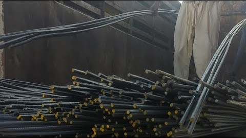 LIVE: Heavy Steel Bars Unloading – Extreme Workers in Action! #viral