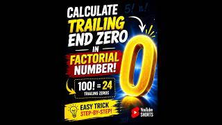 How Do You Find Trailing Zeros in a Factorial|Are You Making This Common Trailing Zero Mistake