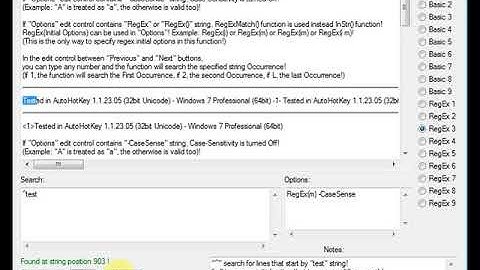 StringSearch (AutoHotKey)