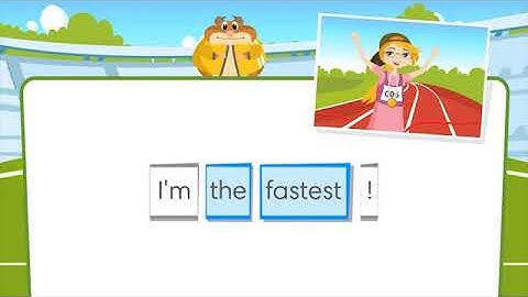 Go getter 2 4.3  -er/-est  grammar animation